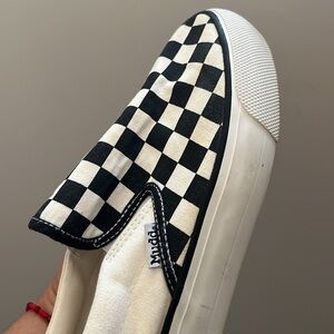 Mudd Black and White Checkered Sneakers